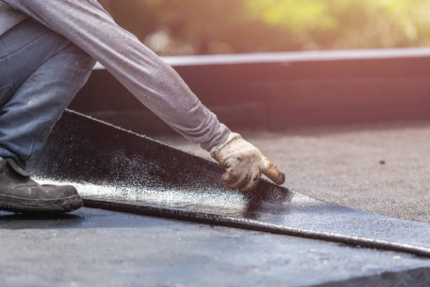 Professional Basement Waterproofing technician working in Accokeek, MD